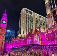 Enchanting Night Stroll Through Macau's Taipa & Cotai: A World of Lights and Landmarks 🌙✨