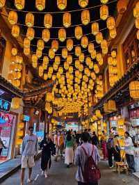 The night view of Dali Ancient City