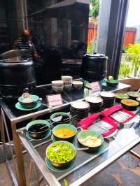 Wide Buffet Spread at Samosir Island
