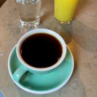 Nice coffee and pastries