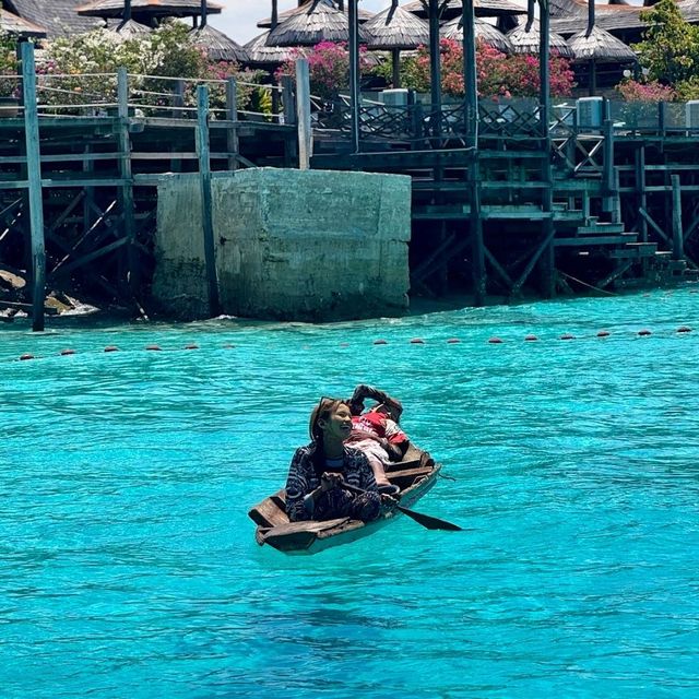 Crystal clear water