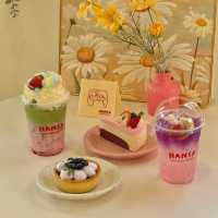 คาเฟ่สุดน่ารัก ฟีลเกาหลีเกาใจเวอร์ 🌸☁️🌈