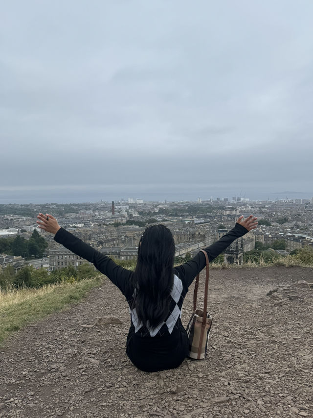 Spring Views from Calton Hill, Edinburgh