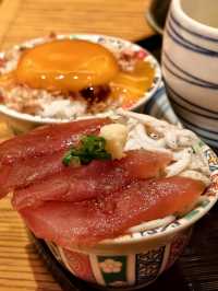 期間限定迷你海鮮丼及魩仔魚漬蕃茄