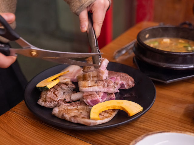 제주 함덕해수욕장 흑돼지 맛집 작제도🐷
