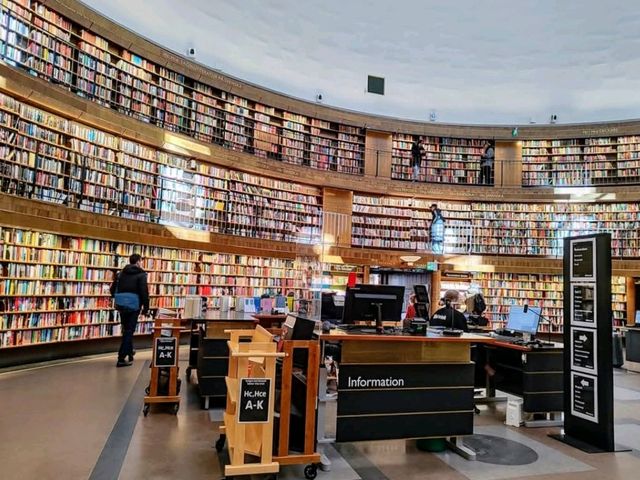 北歐公設建築之美---斯德哥爾摩公共圖書館 Stockholms stadsbibliotek