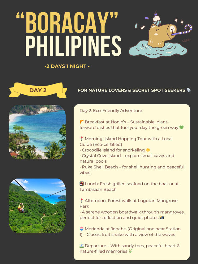 Boracay itinerary 