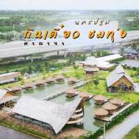 แนำนำร้านอาหารใกล้ชิดธรรมชาติ มีบ่อปลา พาฮีลใจ