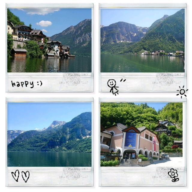 奧地利旅遊🥳哈爾施塔特湖😍欣賞超美麗湖景山景旅遊聖地💕