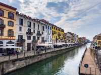 【運河沿いの街歩きが楽しい】ナビリオ・グランデ運河（Naviglio Grande）🚤☕
