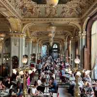 A Weekend at New York Café Budapest: Where Coffee Meets Golden Opulence