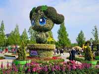 The flower festival at Ilsan Lake Park
