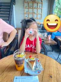 นั่งชิวค่าเฟ่วัดด่านสำโรง