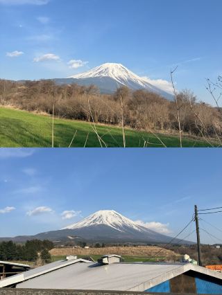 어딜가도 보이는 장엄한 후지산