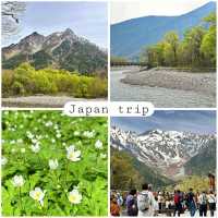 Kamikochi ช่วงฤดูใบไม้ผลิ