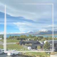 【NZ】テカポ1泊2日攻略🌌星空と氷河の絶景を求めて。南島の小さな奇跡を旅する