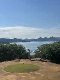 🌊 통영 이순신공원에서 힐링 산책 완료! 🌿