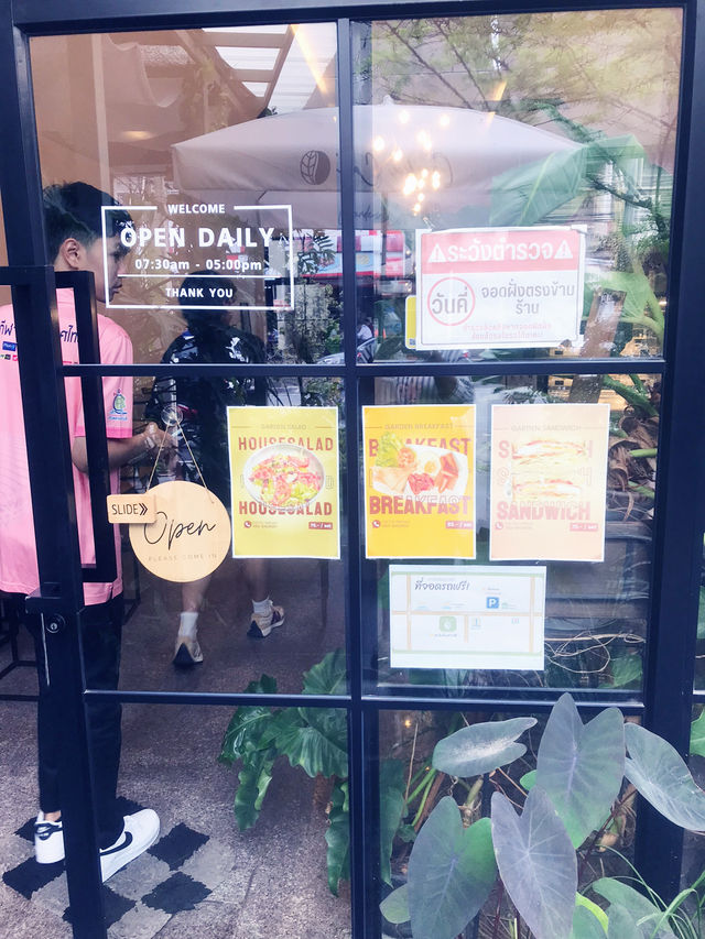 ขอนแก่น garden cafe 