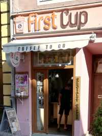 First cup