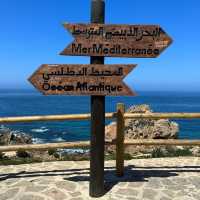 🌊✨ Cape Spartel Lighthouse: Where the Atlantic Meets the Mediterranean