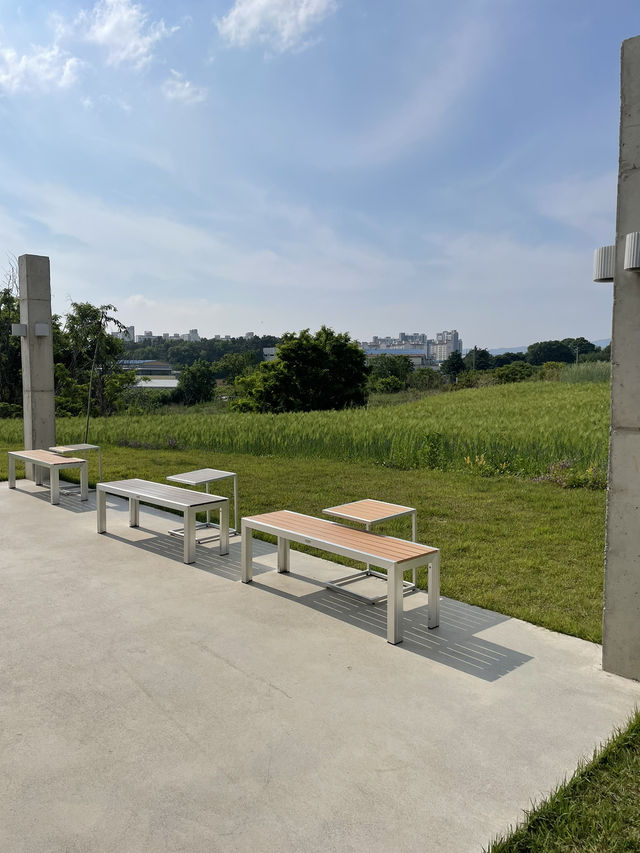 경산 청보리밭 카페, 커피명가 포레