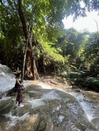 น้ำตก ผาตาด ทองผาภูมิ