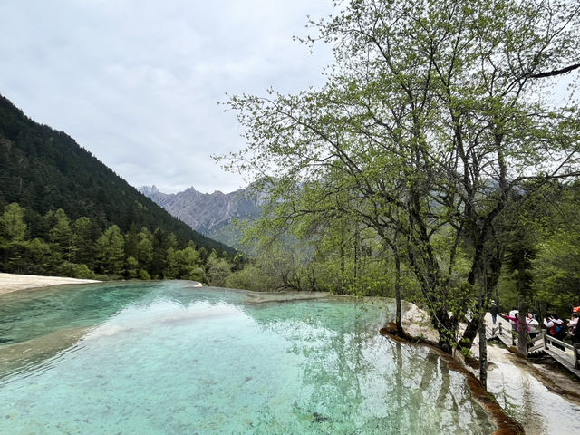 🏞️ Huanglong National Scenic Area – Fairyland at 3,500m Altitude