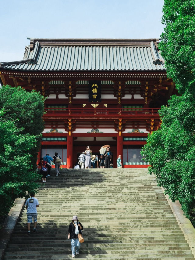 ⛩源氏の歴史と四季の美に触れる「鶴岡八幡宮」で心澄む鎌倉旅