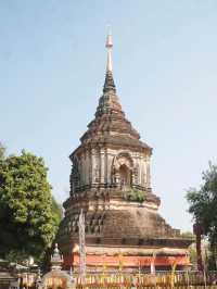 【晴れた日は写真映え間違いなし！】チェンマイのかっこいい寺院🇹🇭
