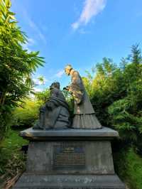 Inside the bamboo grove, greatness reside