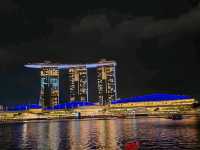Beautiful Nightview at Marina Bay Sands 