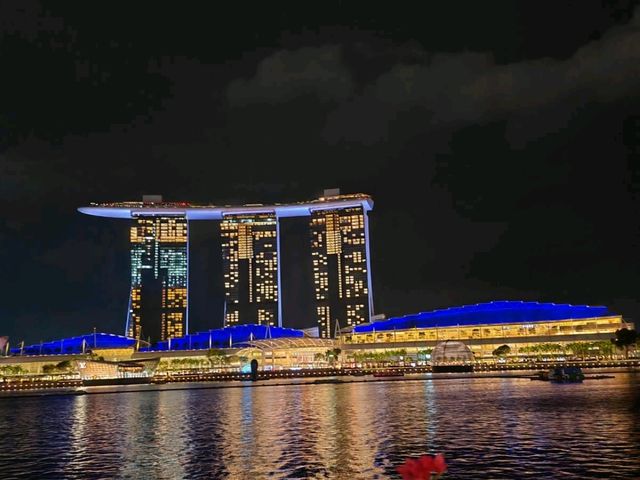 Beautiful Nightview at Marina Bay Sands 