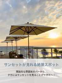沖縄の絶景ルーフトップバー🍸