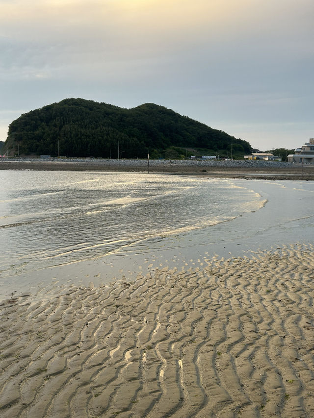 🌅 할미·할아비 바위의 전설과 붉게 물드는 환상 일몰, 꽃지해수욕장 