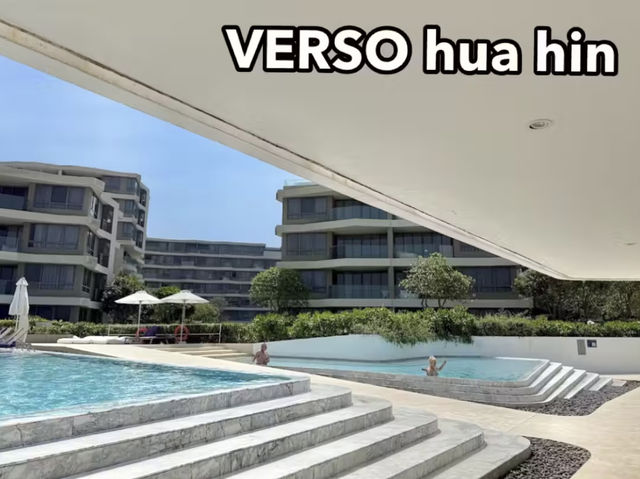 VERSO hua hin รีสอร์ท5ดาวติดทะเลหัวหิน 