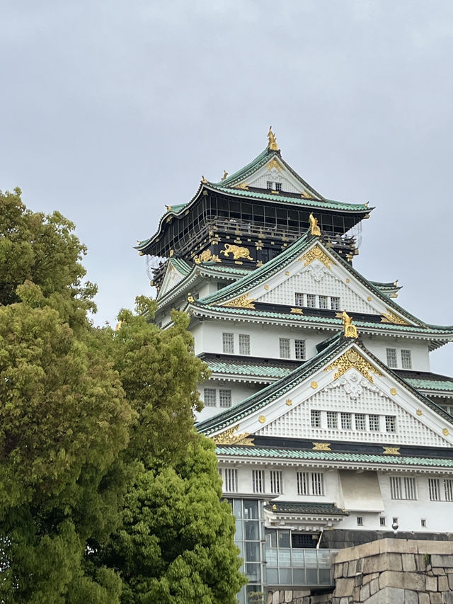 🏯🌳🌃 Half-Day in Osaka – Castle Views, Garden Walks & City Skies