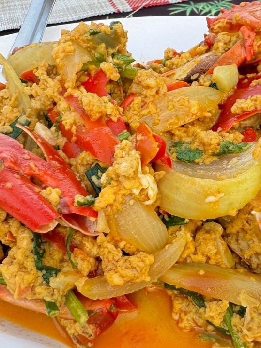 เพลินกิน ฟินปูผัด ร้านปูดำ กระบี่