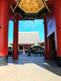 The grand gate of Sensoji Temple, Hozomon Treasure House Gate
