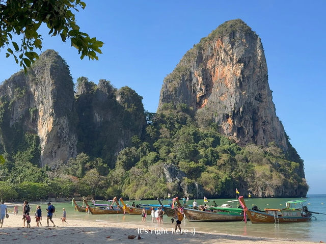 🌴 รีวิวอ่าวไร่เลย์ กระบี่ 2025 | หาดสวย น้ำใส