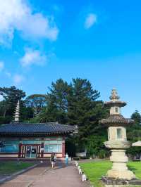 韓國 濟州島 西歸浦 藥泉寺 東亞最大的佛教寺廟之一 獨特的住宿計畫