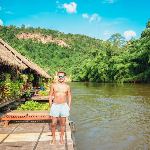 River Kwai Jungle Rafts Floating Hotel 