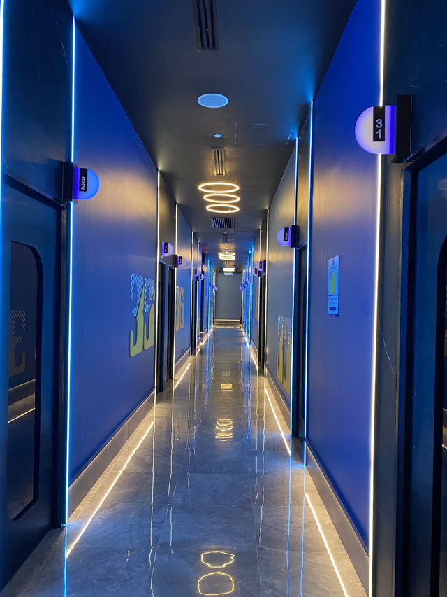 Sleek place for karaoke