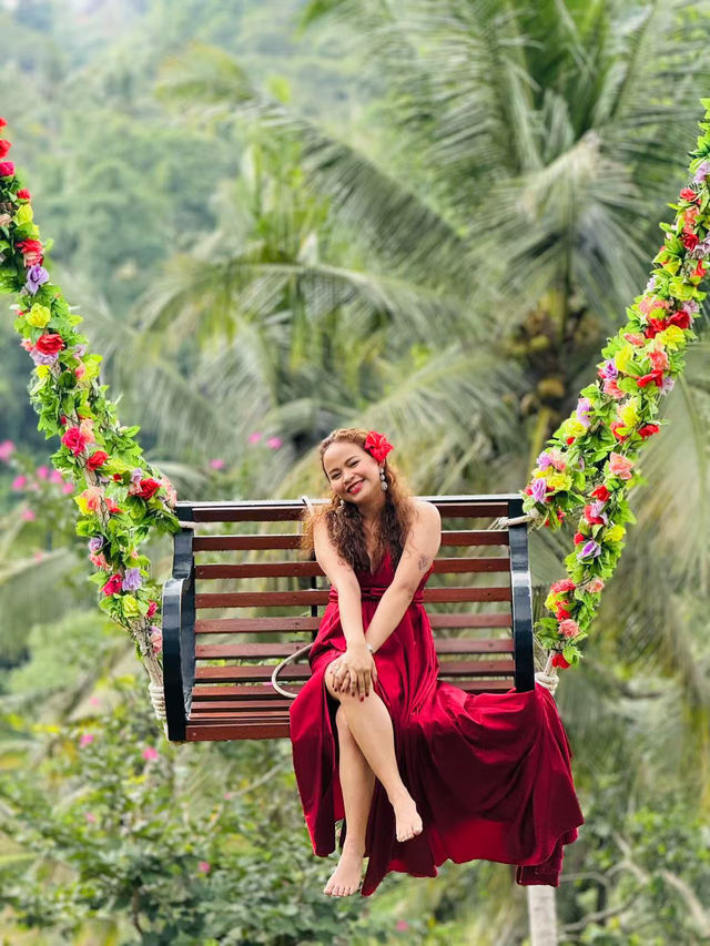 Swinging into happiness at Swing Heaven of Bali 🇮🇩
