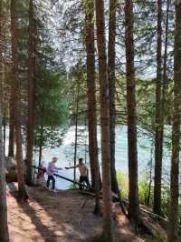 Turquoise Waters and Pine Forests by Kanas Lake