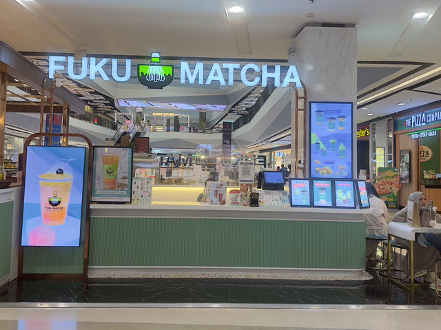 Fuku matcha at central hatyai