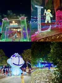 Taman Tasik Menjalara Glows with Luna Lights Wonderland: Dazzling Night of Dinosaurs, LEDs & Magic!