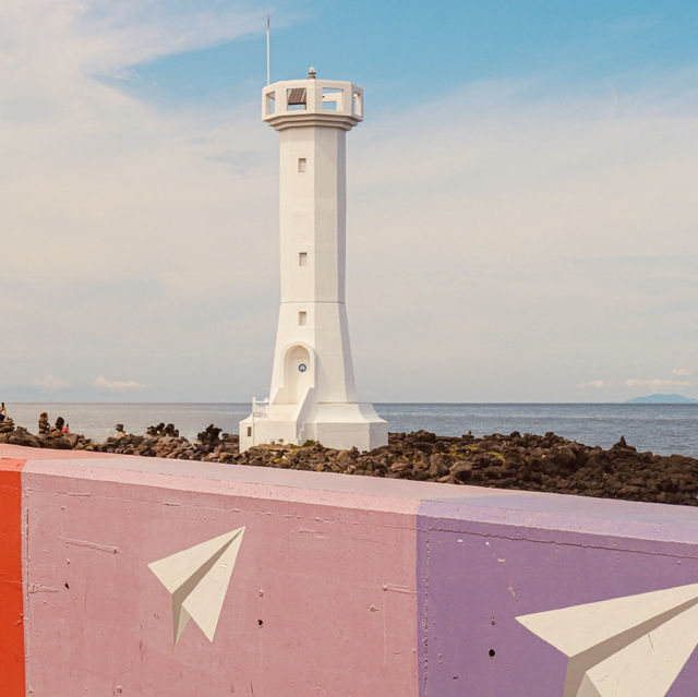 A Picturesque Coastal Beacon with Rustic Charm