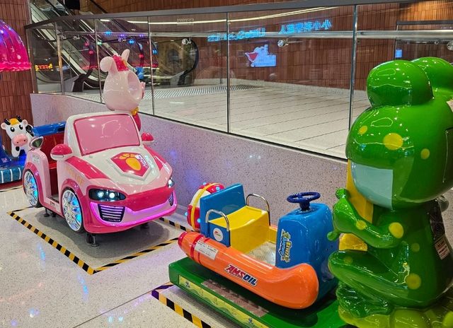 為於沙田新城市廣場的穩世Play Park，啱哂小朋友嚟放電！