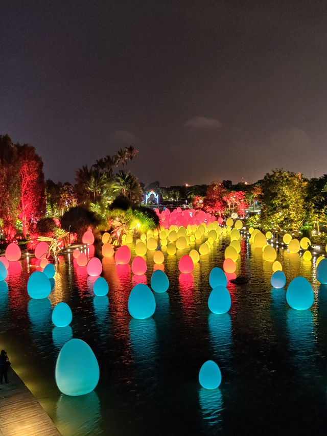 🌃 Singapore Marina Bay at Night – Lights, Water & Pure Magic