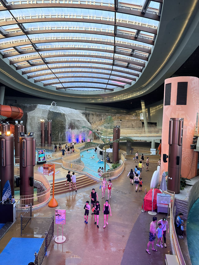 🇭🇰香港水上樂園🩵DJ Clubbing泳池🪩超美日落🩷